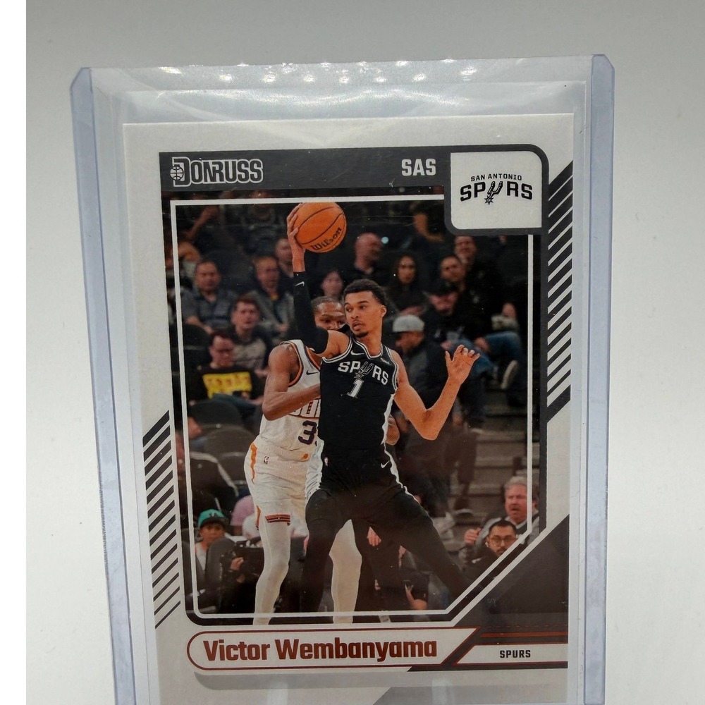 Victor Wembanyama 2024-25 Panini Donruss Basketball Card No. 6 San Antonio Spurs